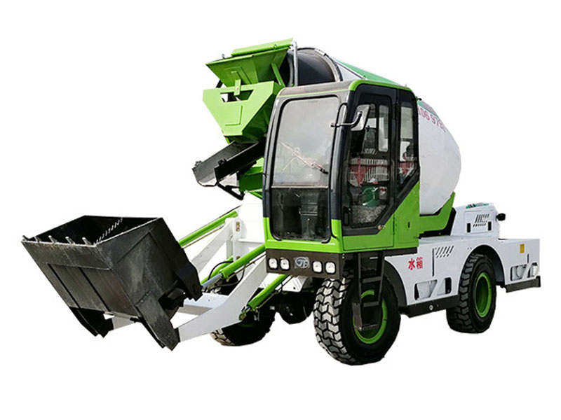 4m³ Automatic loading mixer