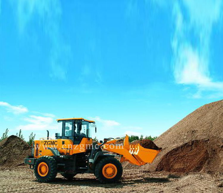 Wheel loader used in Kenya